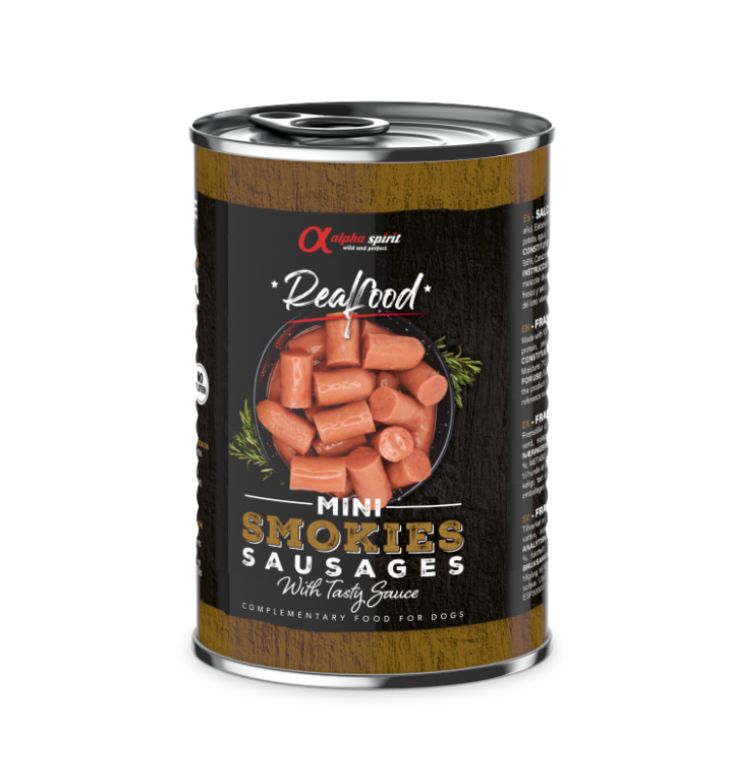 Mini Salchichas smokies para perros